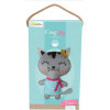 Personnage en feutrine - A coudre - Tina le chat - Kit complet - Dès 6 ans