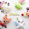 Personnage en feutrine - A coudre - Tina le chat - Kit complet - Dès 6 ans