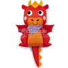 photo - Personnage en feutrine - A coudre - Aaron le dragon - Kit complet - Dès 6 ans
