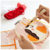 Canevas - Punch Needle - Licorne - Enfant - Avec tambour et accessoires