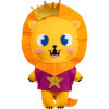 photo - Personnage en feutrine - A coudre - Richard le lion - Kit complet - Dès 6 ans