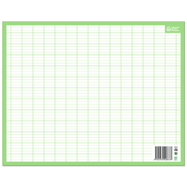 Ardoise Effaçable A Sec Quadrillage/Seyes 26,5 X 21Cm | Surdiscount