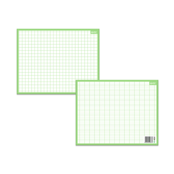 Ardoise Effaçable A Sec Quadrillage/Seyes 26,5 X 21Cm pas cher