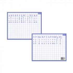 Ardoise Effaçable A Sec Alphabet/Seyes 26,5 X 21Cm pas cher