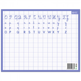Ardoise Effaçable A Sec Alphabet/Seyes 26,5 X 21Cm | Surdiscount