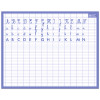 Ardoise Effaçable A Sec Alphabet/Seyes 26,5 X 21Cm | à seulement 1,5 €