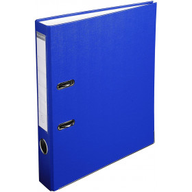 Classeur A Levier Polypro A4 - Dos De 50 Mm - Bleu Fonce - Exacompta pas cher