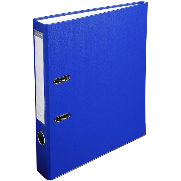 Classeur A Levier Polypro A4 - Dos De 50 Mm - Bleu Fonce - Exacompta pas cher