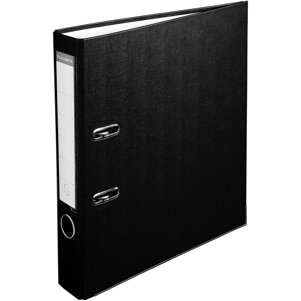 Classeur A Levier Polypro A4 - Dos De 50 Mm - Noir - Exacompta pas cher