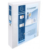 Classeur Kreacover 4 Anneaux Dos 40Mm Blanc | Surdiscount