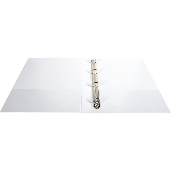 Acheter Classeur Kreacover 4 Anneaux Dos 40Mm Blanc