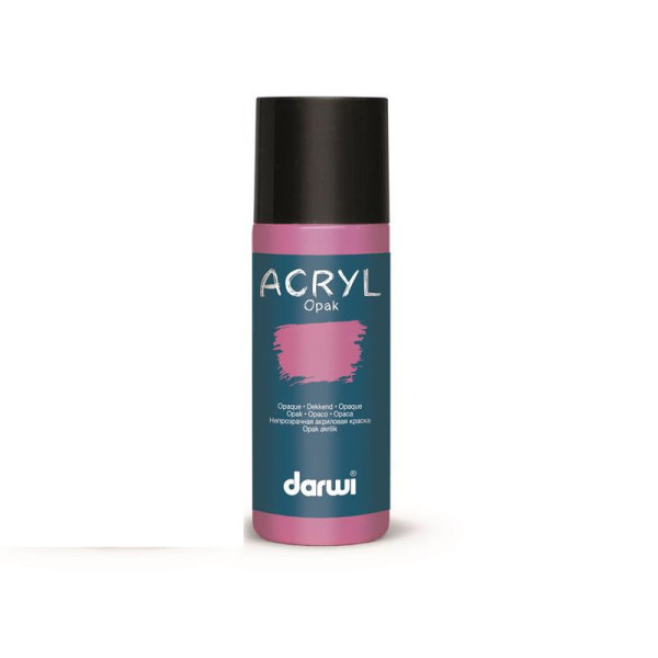 photo-Peinture acrylique - Parme - Tous supports - Opaque - Indélébile - Darwi - 80ml