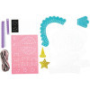 Porte-clé - Figurine en feutrine - A faire soi même - Olympe la licorne - Kit - Mini Couz'in