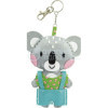 photo - Porte-clé - Figurine en feutrine - A faire soi même - Riley le koala - Kit - Mini Couz'in