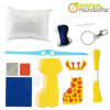 Porte-clé - Figurine en feutrine - A faire soi même - Pédro la girafe - Kit - Mini Couz'in