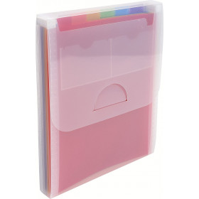 Trieur Valisette Vertical 6 Compartiments Pp - Exacompta | Surdiscount