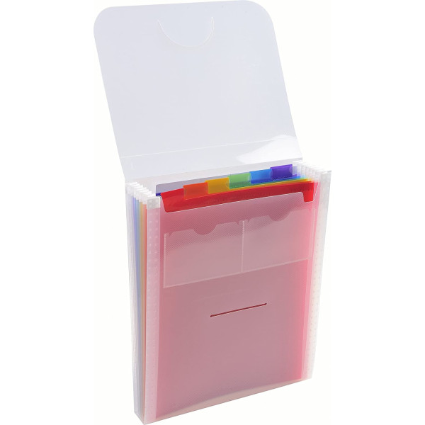 Trieur Valisette Vertical 6 Compartiments Pp - Exacompta | à seulement 7,99 €
