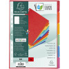 Intercalaires A4 - 6 Positions - Carte Lustrée 400G - Exacompta pas cher