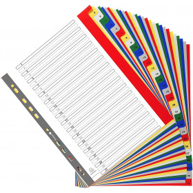 Intercalaires Polypro - 31 Positions - 1 À 31 - A4+ - Exacompta pas cher