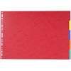 Intercalaires A3 - 5 Positions - Carte Lustrée 400G - Exacompta | Surdiscount