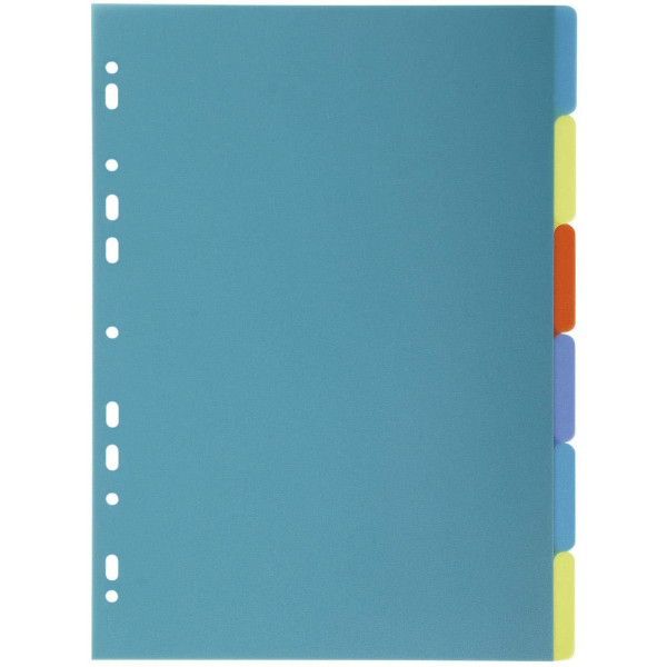 Intercalaires Polypro - A4 - 6 Positions - Forever - Exacompta | Surdiscount