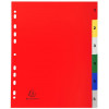 Intercalaires Polypro - 6 Positions - 1 À 6 - A4+ - Exacompta | Surdiscount