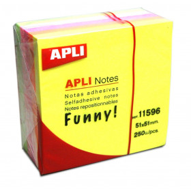 photo-Mini bloc de 250 feuilles de notes adhésives - 51x51mm