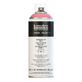 Bombe de peinture - rouge de cadmium foncé 6 - Liquitex pas cher