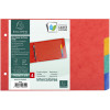Intercalaires A5 14,8 X 21 Cm - 4 Positions - Carte Lustrée 225G - Exacompta pas cher
