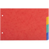 Intercalaires A5 14,8 X 21 Cm - 4 Positions - Carte Lustrée 225G - Exacompta | Surdiscount