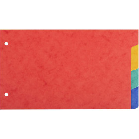 Intercalaires 12,5 X 20 Cm - 4 Positions - Carte Lustrée 225G - Exacompta | Surdiscount