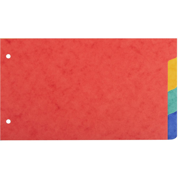 Intercalaires 12,5 X 20 Cm - 4 Positions - Carte Lustrée 225G - Exacompta | Surdiscount