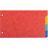 Intercalaires 12,5 X 20 Cm - 4 Positions - Carte Lustrée 225G - Exacompta | Surdiscount