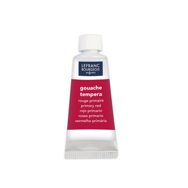 Tube De Peinture Gouache - 20 Ml - Rouge Primaire - Lefranc Bourgeois | Surdiscount