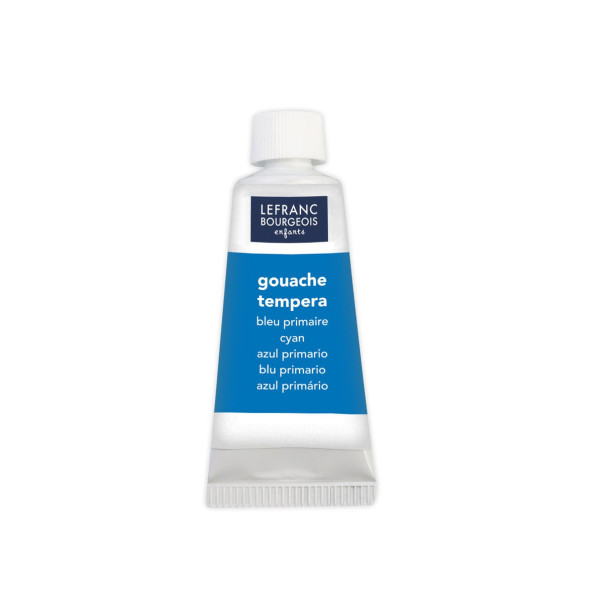 Tube De Peinture Gouache - 20 Ml - Bleu Primaire - Lefranc Bourgeois | Surdiscount