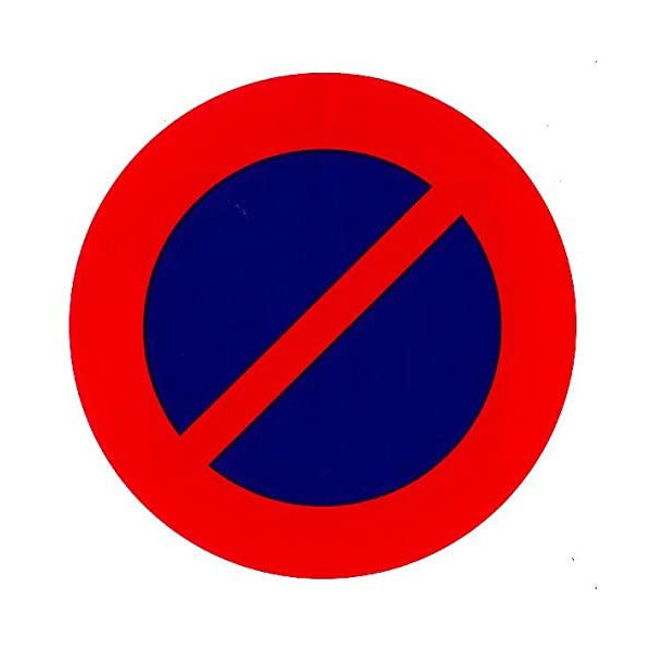 Étiquette De Signalisation - Stationnement - 11,4 X 11,4 Cm - Apli | Surdiscount