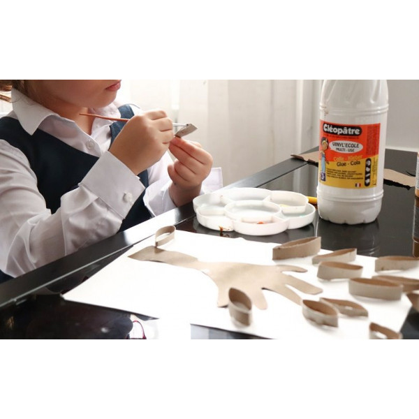 Colle Blanche Cléopâtre - Vinyl'Ecole - 1Kg | Surdiscount