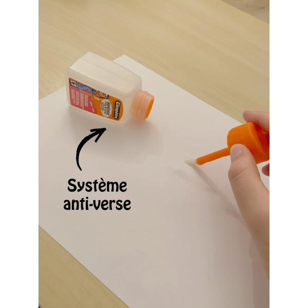 Colle Gel Forte Adhésive - 80G - Avec Pinceau - Cléopâtre | Surdiscount