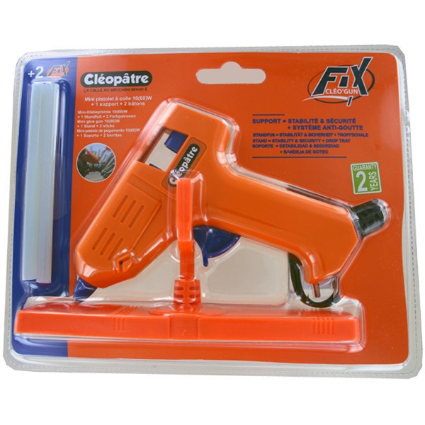 Mini Pistolet A Colle + 2 Sticks - Cléo'Gun Fix - Cléopâtre | Surdiscount