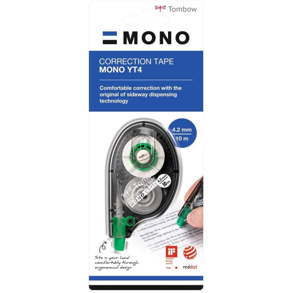 Ruban De Correction - 4,2 Mm X 10 M - Tombow - Ct-Yt4-B | Surdiscount