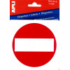 Étiquette De Signalisation - Passage Interdit - 11,5X11,5Cm - Apli | Surdiscount