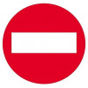 Étiquette De Signalisation - Passage Interdit - 11,5X11,5Cm - Apli | à seulement 1,99 €