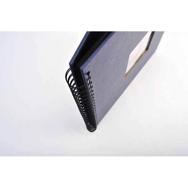 Album Photo Spirales - 30 X 30 Cm - Noir - Walther | Surdiscount
