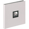 photo-Album photos - 30x30 cm - 50 pages noires - Couverture grise avec encart