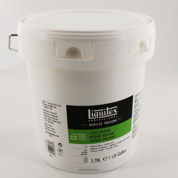 Liquitex Additif Medium Brillant 3.78L pas cher