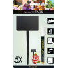 Lot De 5 Ardoises Silhouette - Rectangle - Feutre + Craie - Securit pas cher