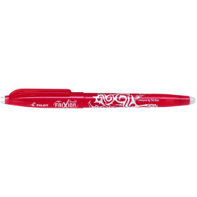 Stylo FriXion Ball pointe fine 0.5mm rouge Pilot pas cher
