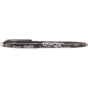 Stylo FriXion Ball pointe fine 0.5mm noir Pilot pas cher