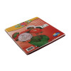 200 Feuilles De Papier De Soie - Rouge Et Blanc pas cher