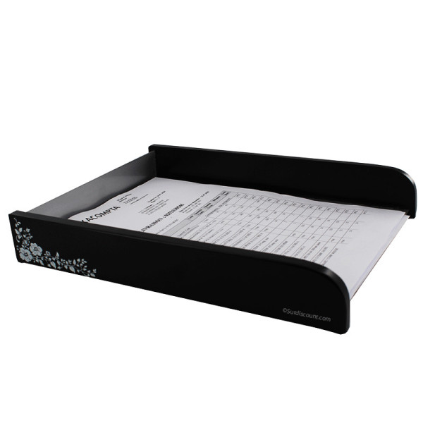 Acheter Ensemble De Bureau -6 Pièces - Noir Laque